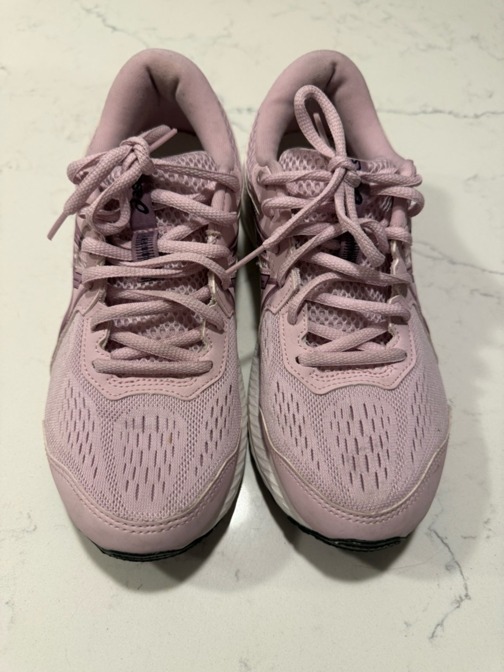 Asics Light Pink Women's Running Shoes - size 8